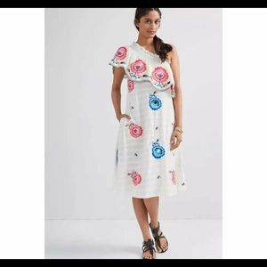 NWT Anthropologie Tracy Reese Plenty one shoulder dress.